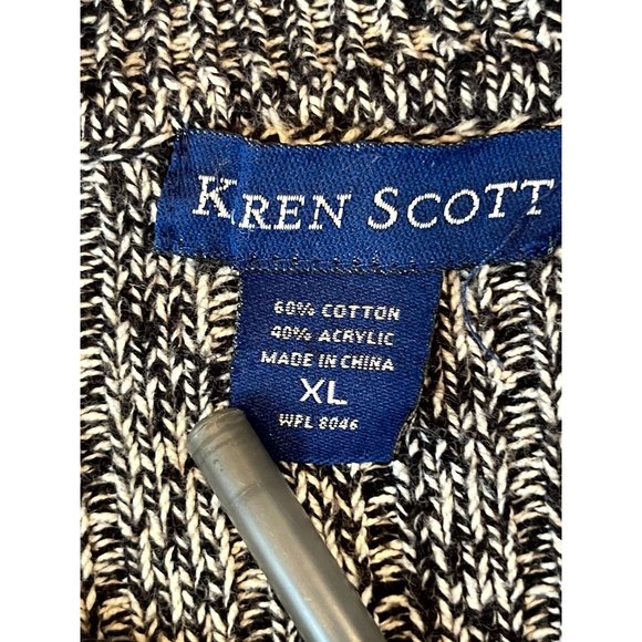 Karen Scott Women Sweater Tunic Dress Front Pockets Boat Neck Gray Size X Large - Picture 7 of 8